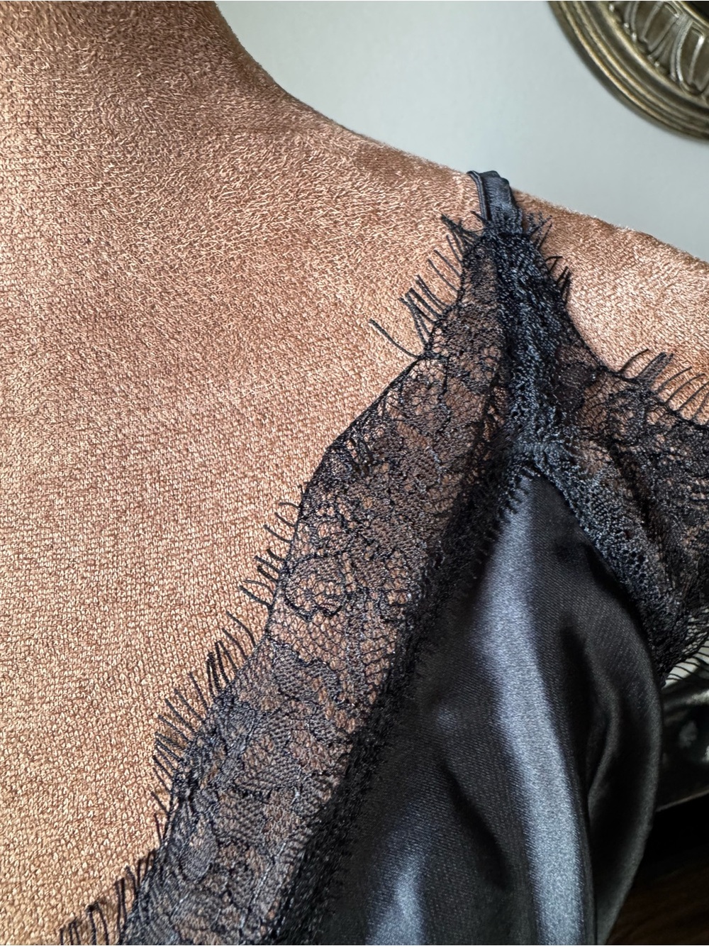 Killstar Fatal Farewell Black Nightdress |Satin Lace Trim LARGE Gothic Goth Alt - Picture 14 of 14